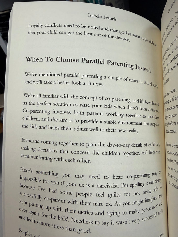 When to choose parallel parenting instead